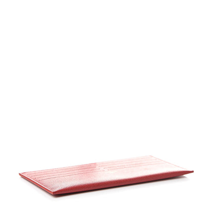 Louis Vuitton Calfskin Felicie Card Holder Insert Cherry 4 of 6