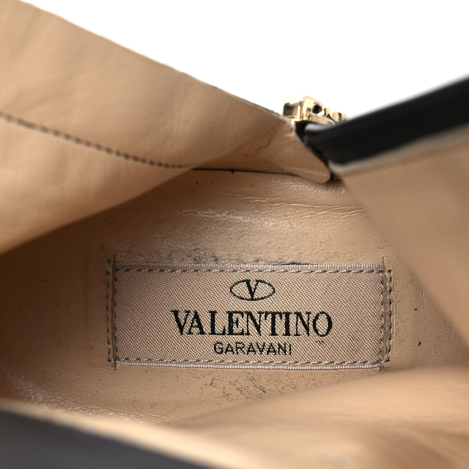 Valentino Garavani Suede Rockstud 100 Ankle Boots 38 Black 9 of 14