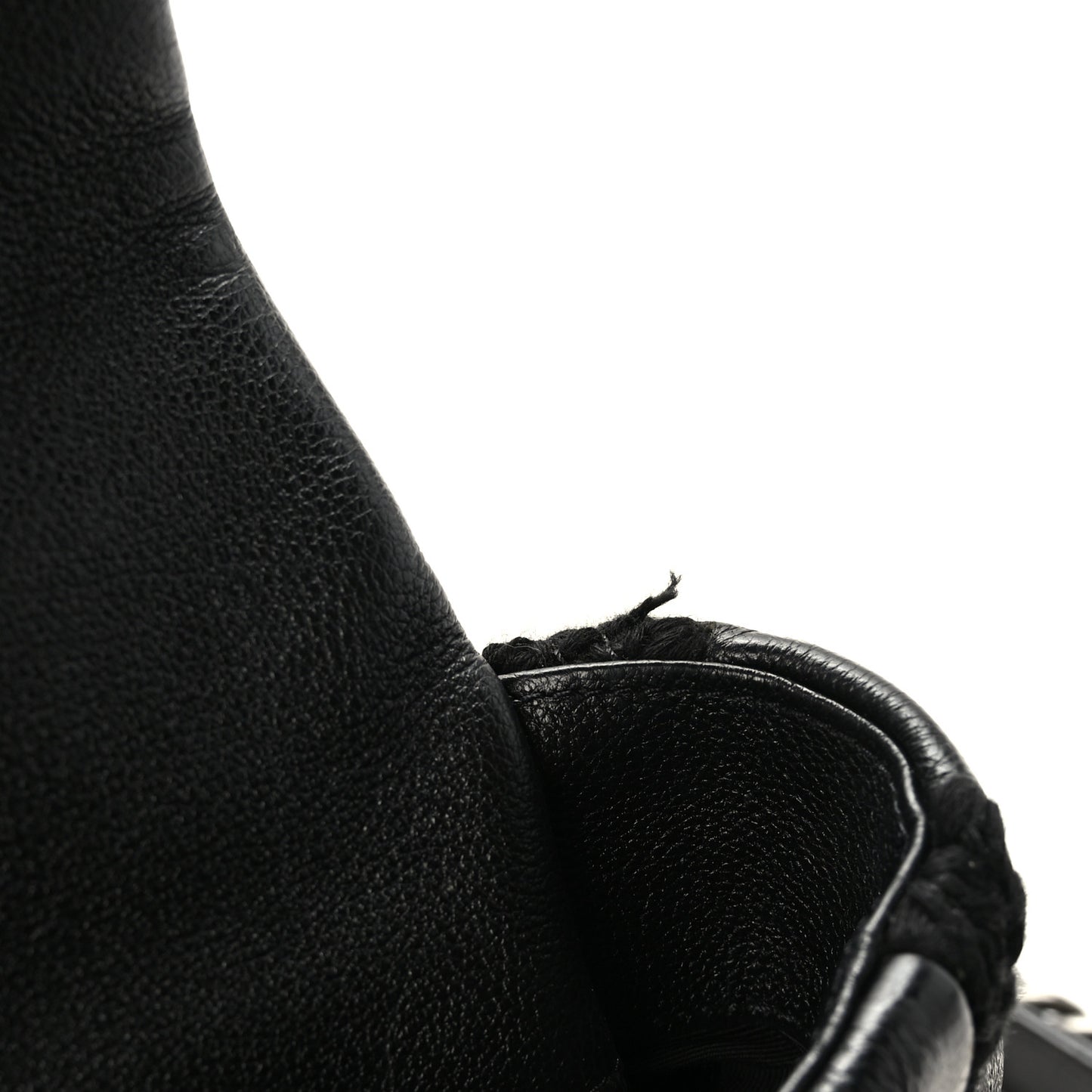 Calfskin Crochet Medium Chanel 19 Flap Black