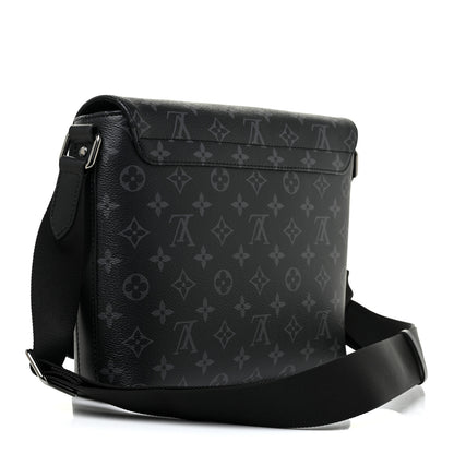 Louis Vuitton Monogram Eclipse District PM Black 3 of 15