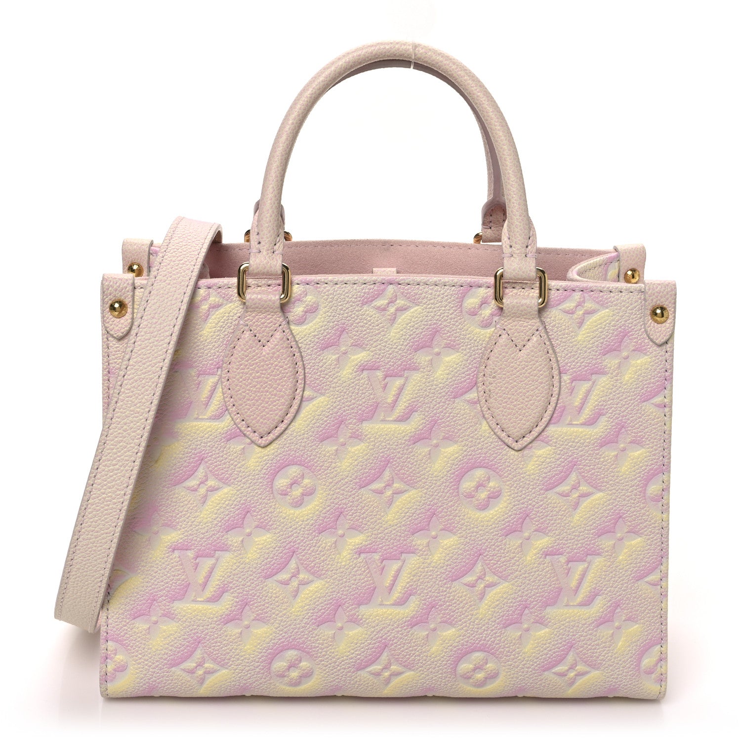 Louis Vuitton Empreinte Monogram Summer Stardust Onthego PM Pink 1 of 9