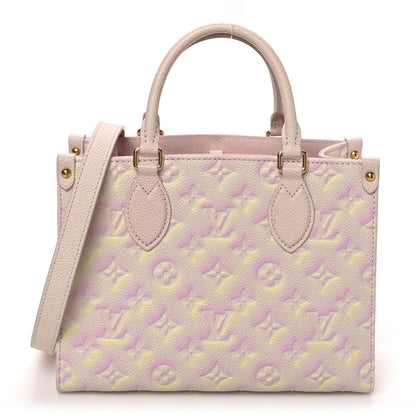 Louis Vuitton Empreinte Monogram Summer Stardust Onthego PM Pink 1 of 9