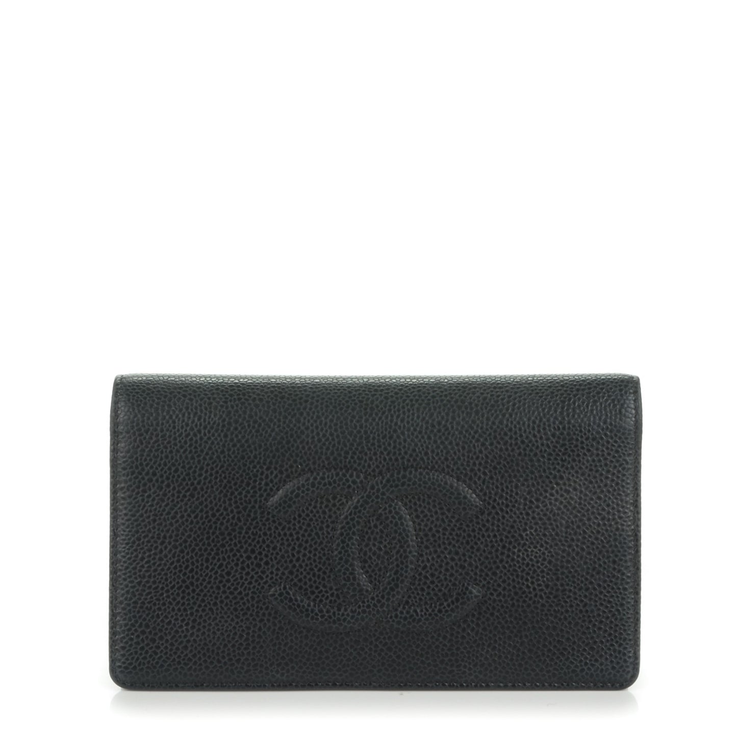 Caviar Timeless CC Yen Wallet Black