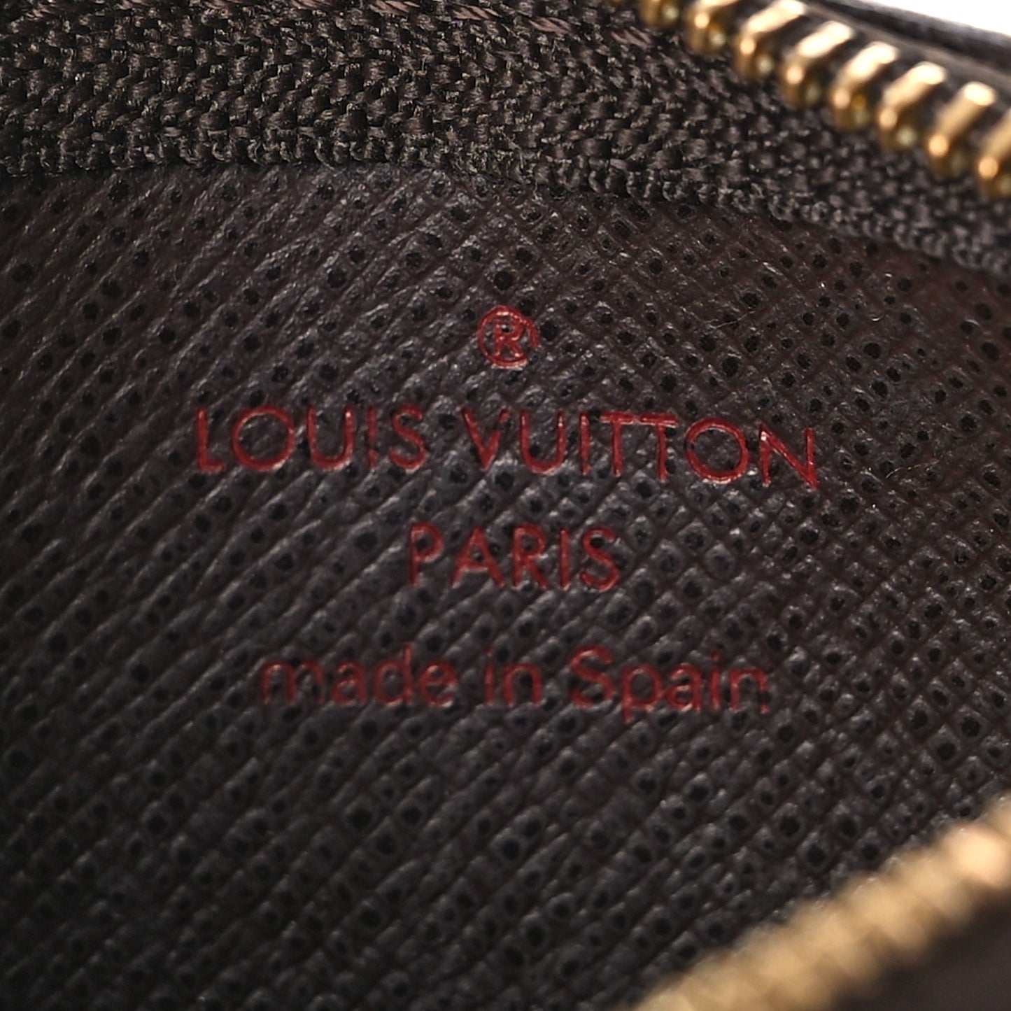 Damier Ebene Key Pouch