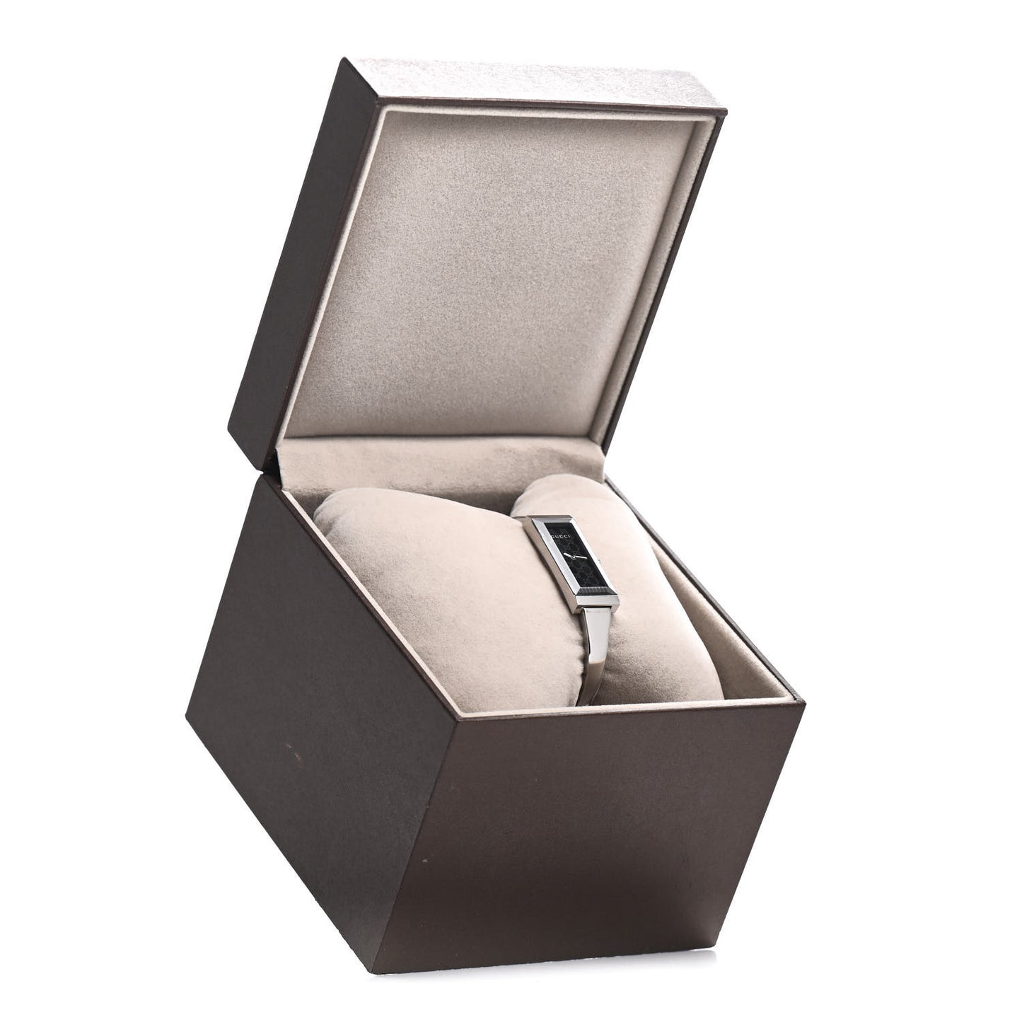 Stainless Steel 14mm G-Frame Quartz Watch Black