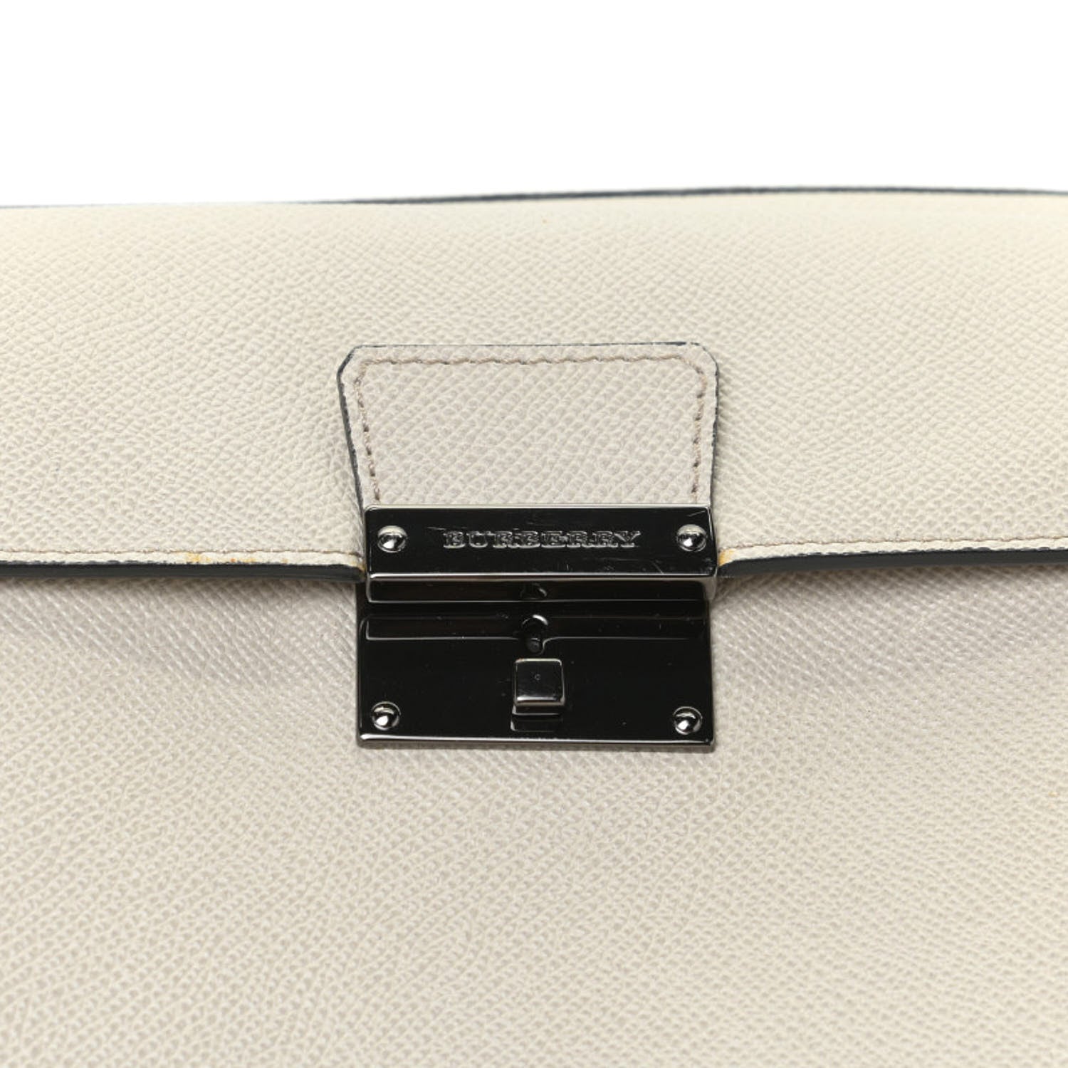 Burberry Grained Calfskin Crossbody Bag White 9 of 15