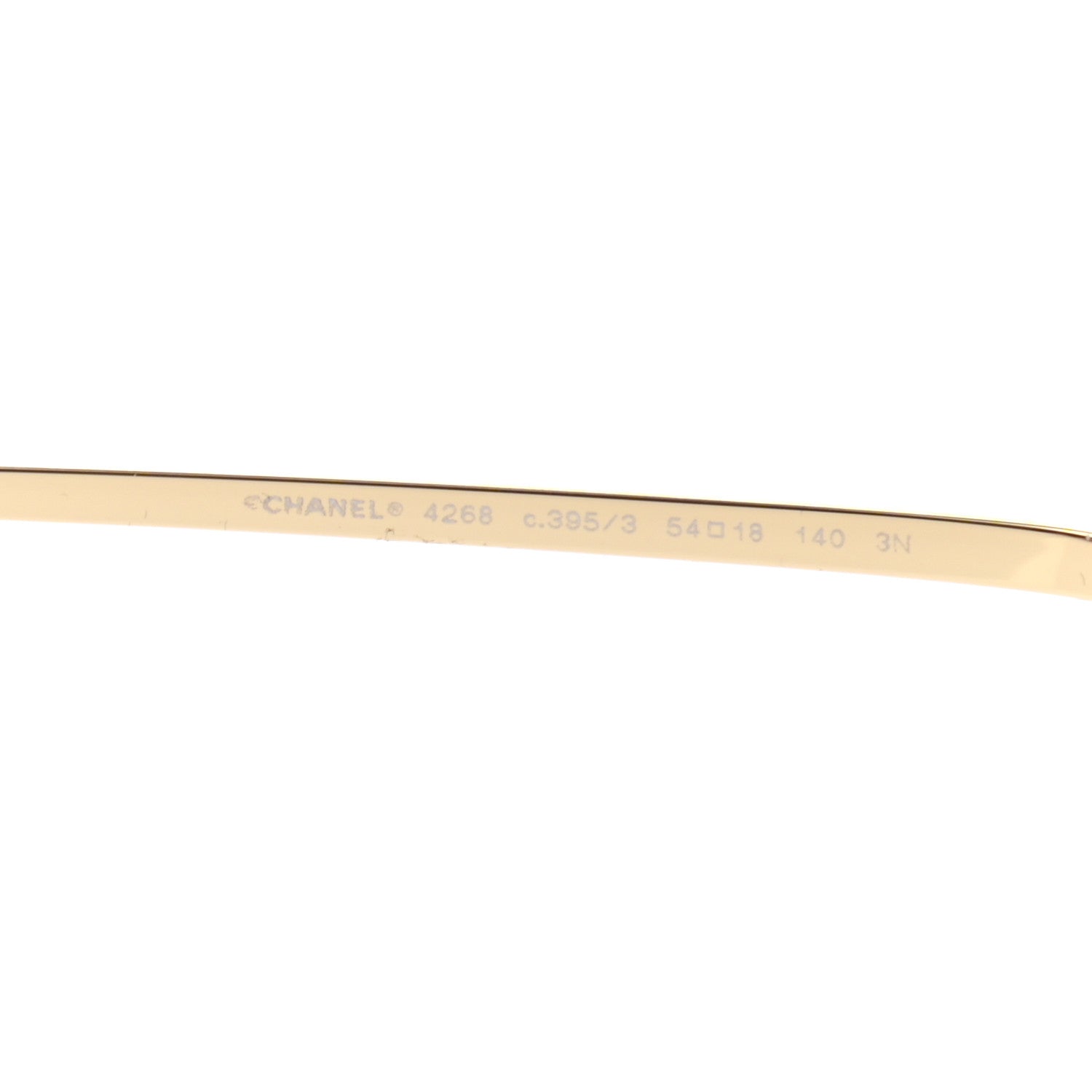 Chanel Round Sunglasses 4268 Gold 6 of 8