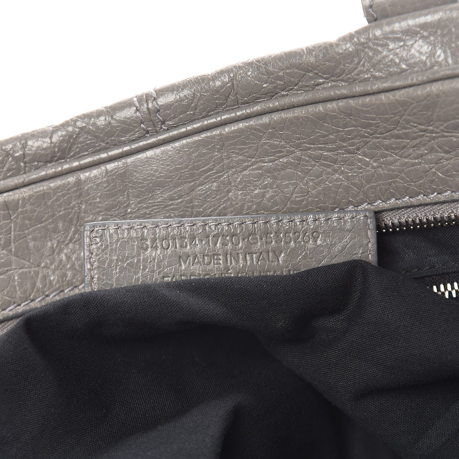 Balenciaga Agneau Classic Hardware Mens Mini Folder Gris Fumee 9 of 10