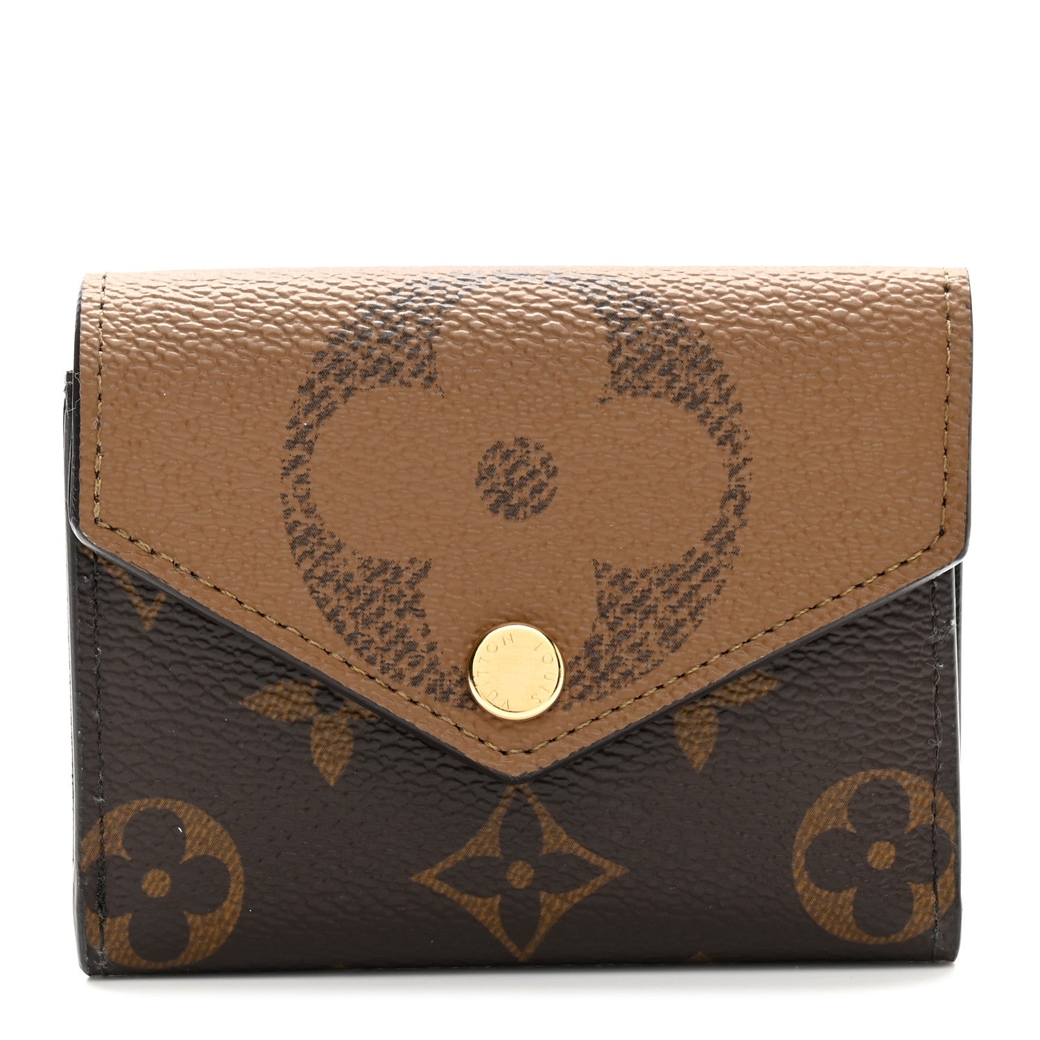 Louis Vuitton Reverse Monogram Giant Zoe Wallet 1 of 8
