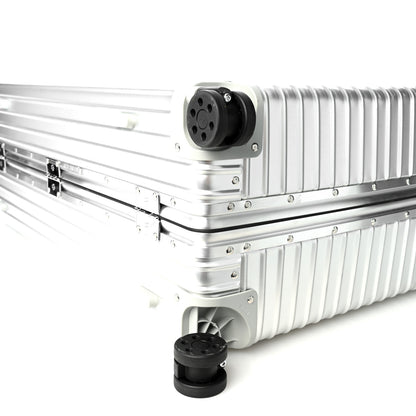 Rimowa Aluminum Classic Check-In L Silver Sunflower Yellow 7 of 9