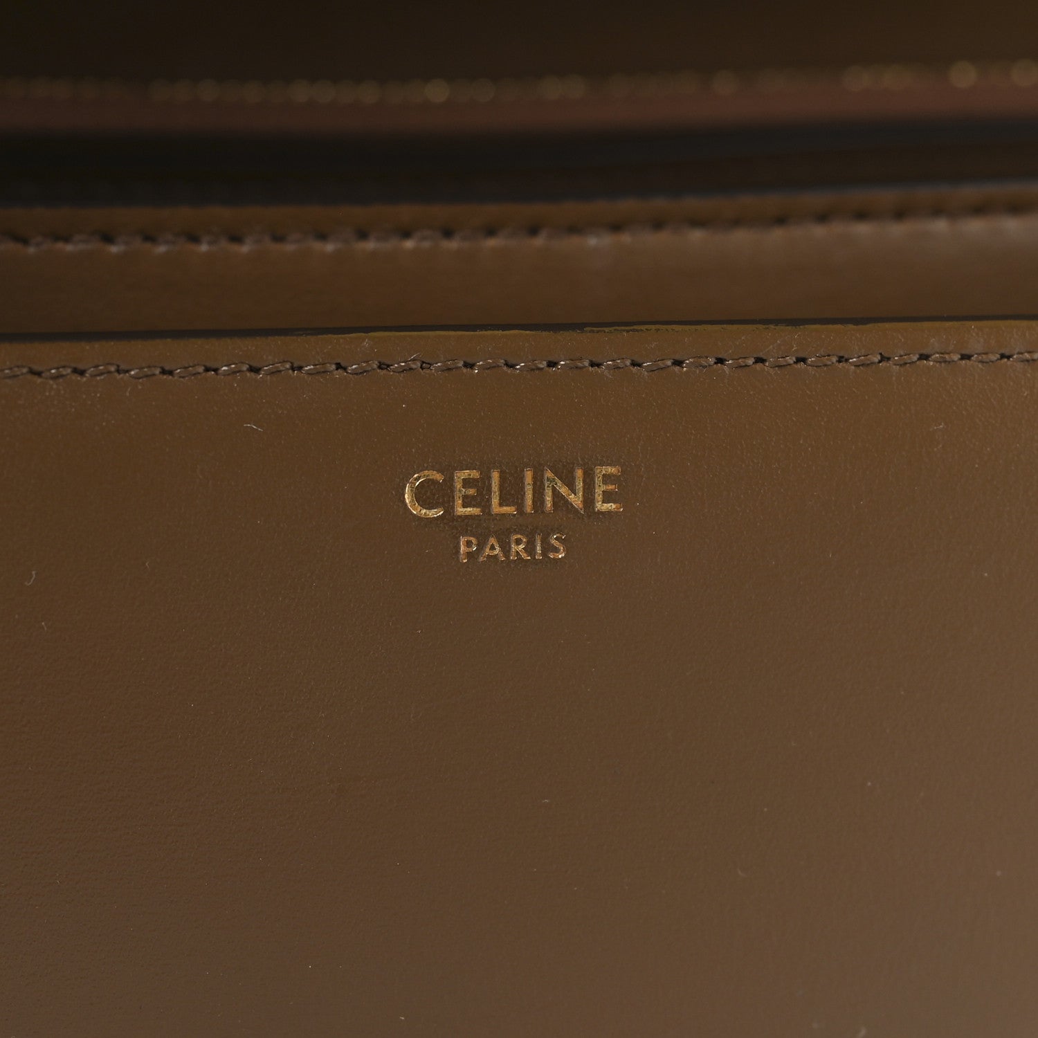Celine Box Calfskin Medium Classic Box Flap Bag Camel 6 of 12