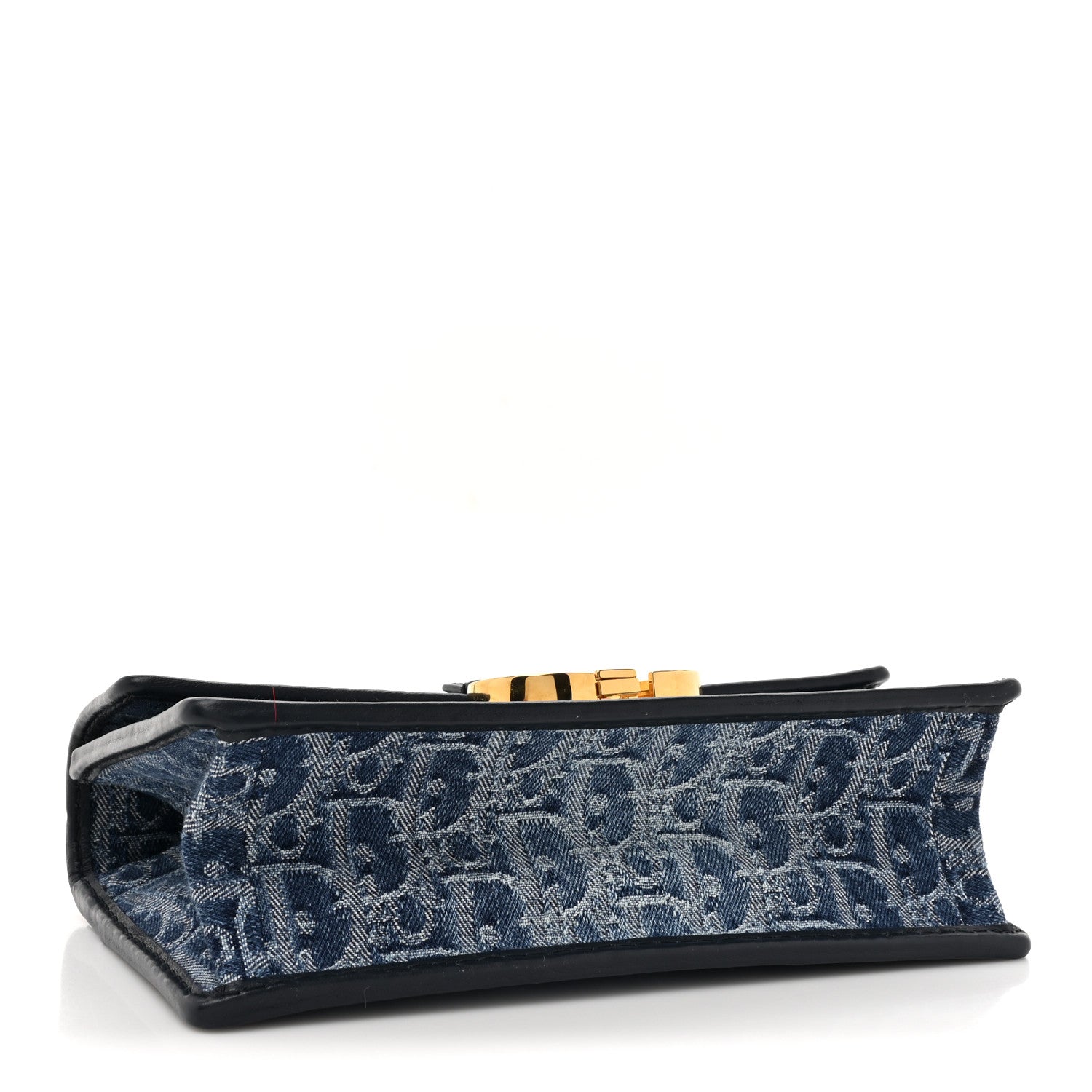 Christian Dior Denim Oblique 30 Montaigne East West Chain Flap Bag 4 of 10
