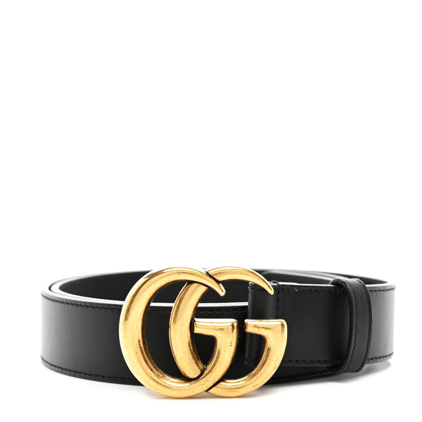 Calfskin Double G 30mm Belt 90 36 Black