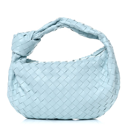 Bottega Veneta Nappa Intrecciato Teen Jodie Hobo Teal Washed 1 of 11