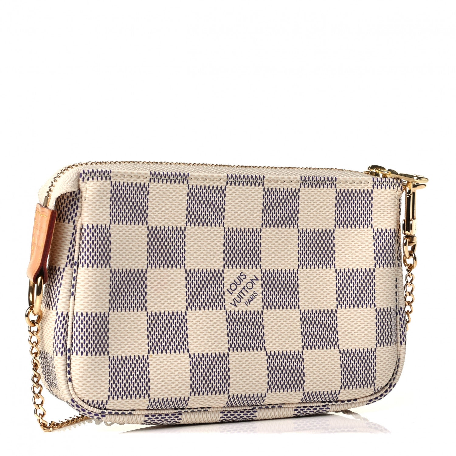 Louis Vuitton Damier Azur Mini Pochette Accessories 2 of 6