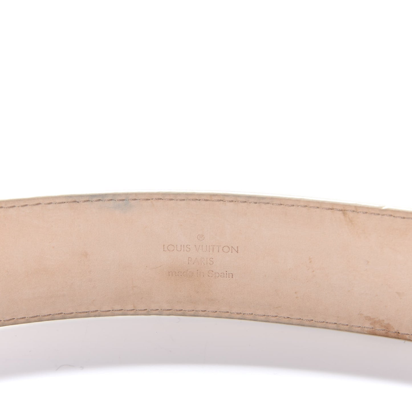 Damier Azur LV Initiales Belt 85 34