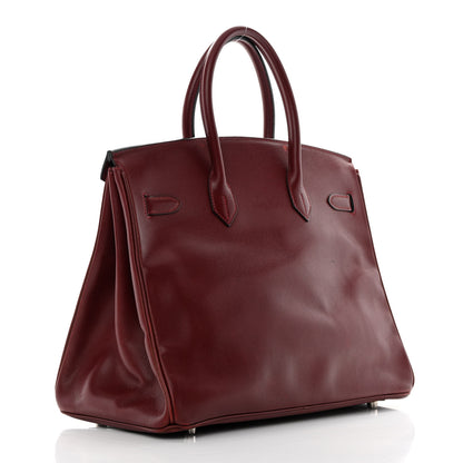 Hermes Courchevel Birkin 35 Rouge 3 of 21