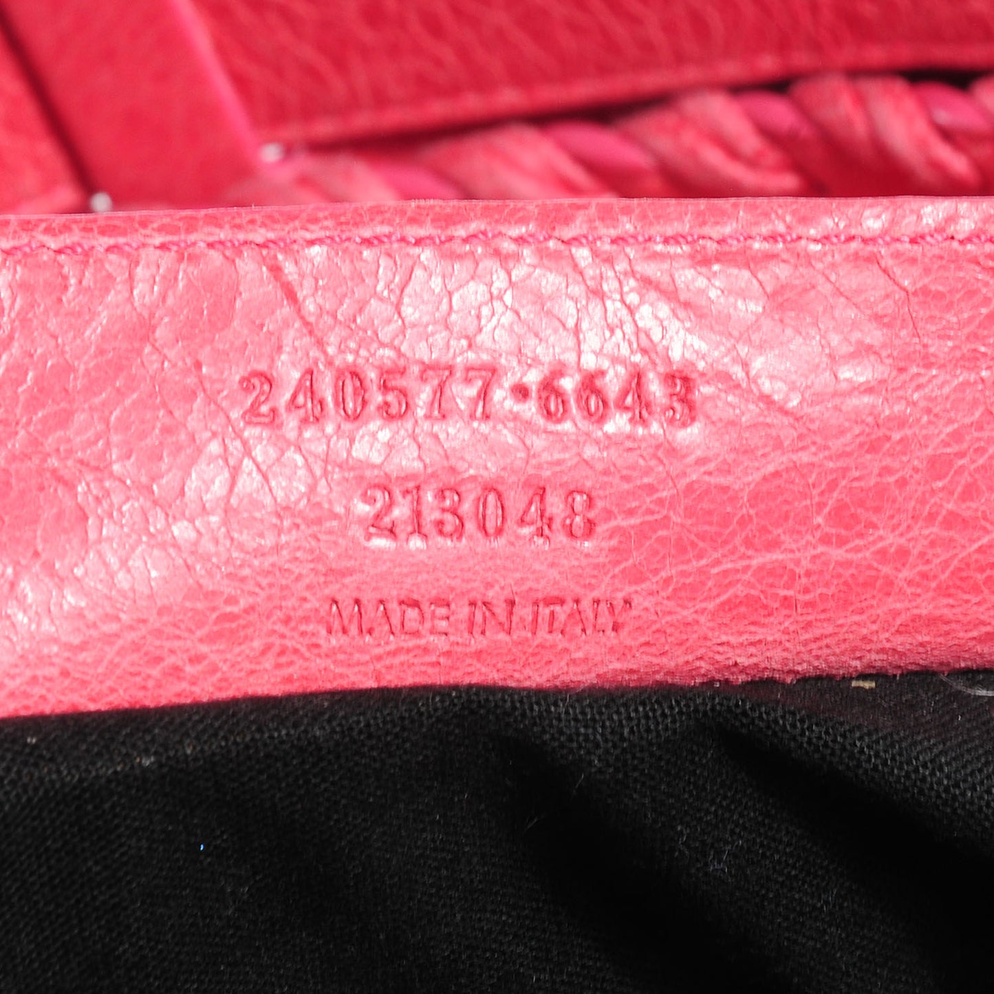 Agneau Giant 12 Rose Gold Hardware First Grenadine