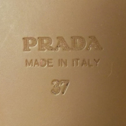 Prada Vernice Cork Platform Heels 37 7 of 8