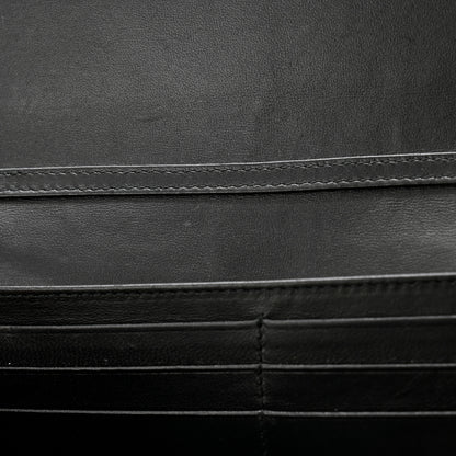 Christian Dior Grained Calfskin Diorama Croisiere Chain Wallet Black 8 of 10