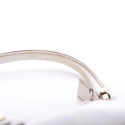 Gucci Calfskin D Ring Abbey Pochette White 12 of 17