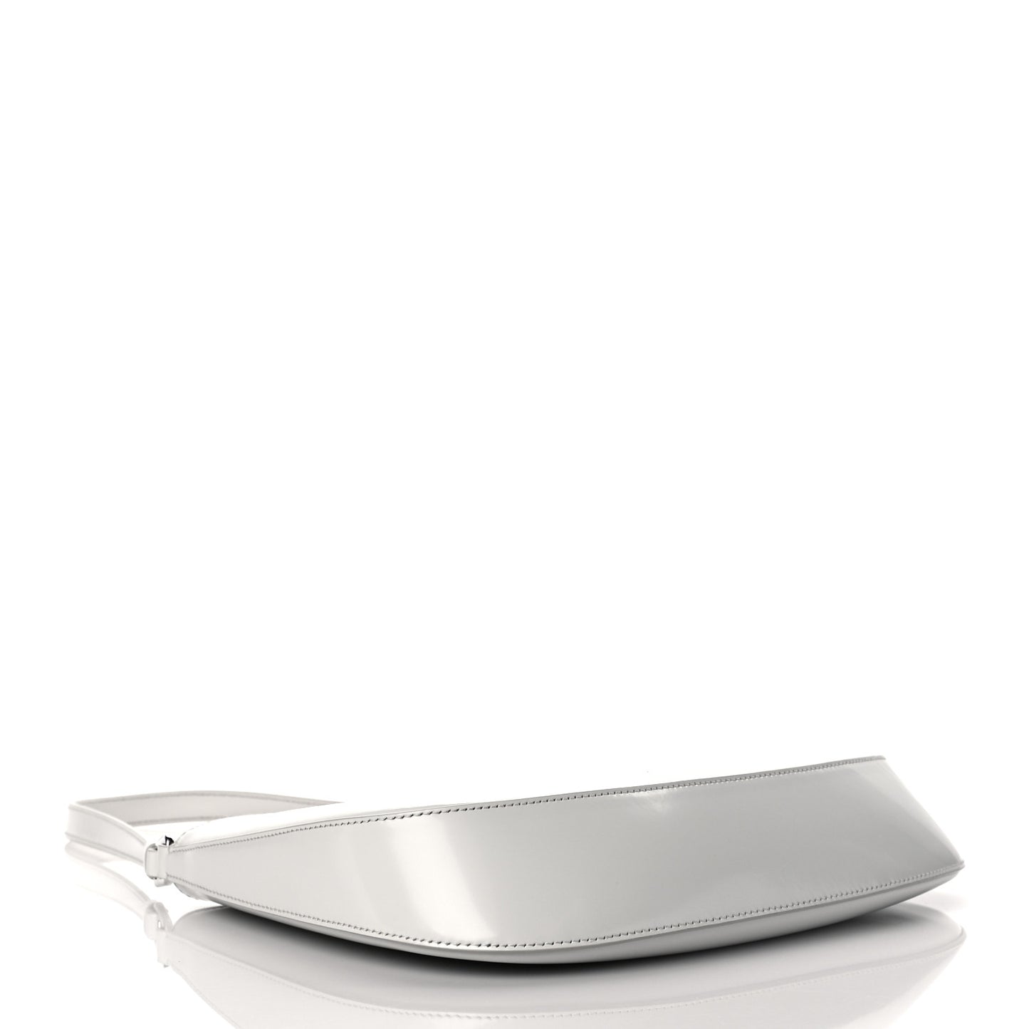 Spazzolato Cleo Shoulder Bag White