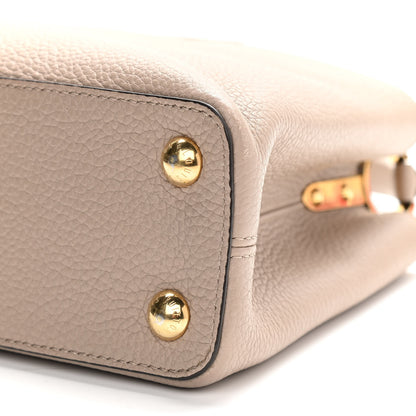 Louis Vuitton Taurillon Capucines BB Galet 6 of 10