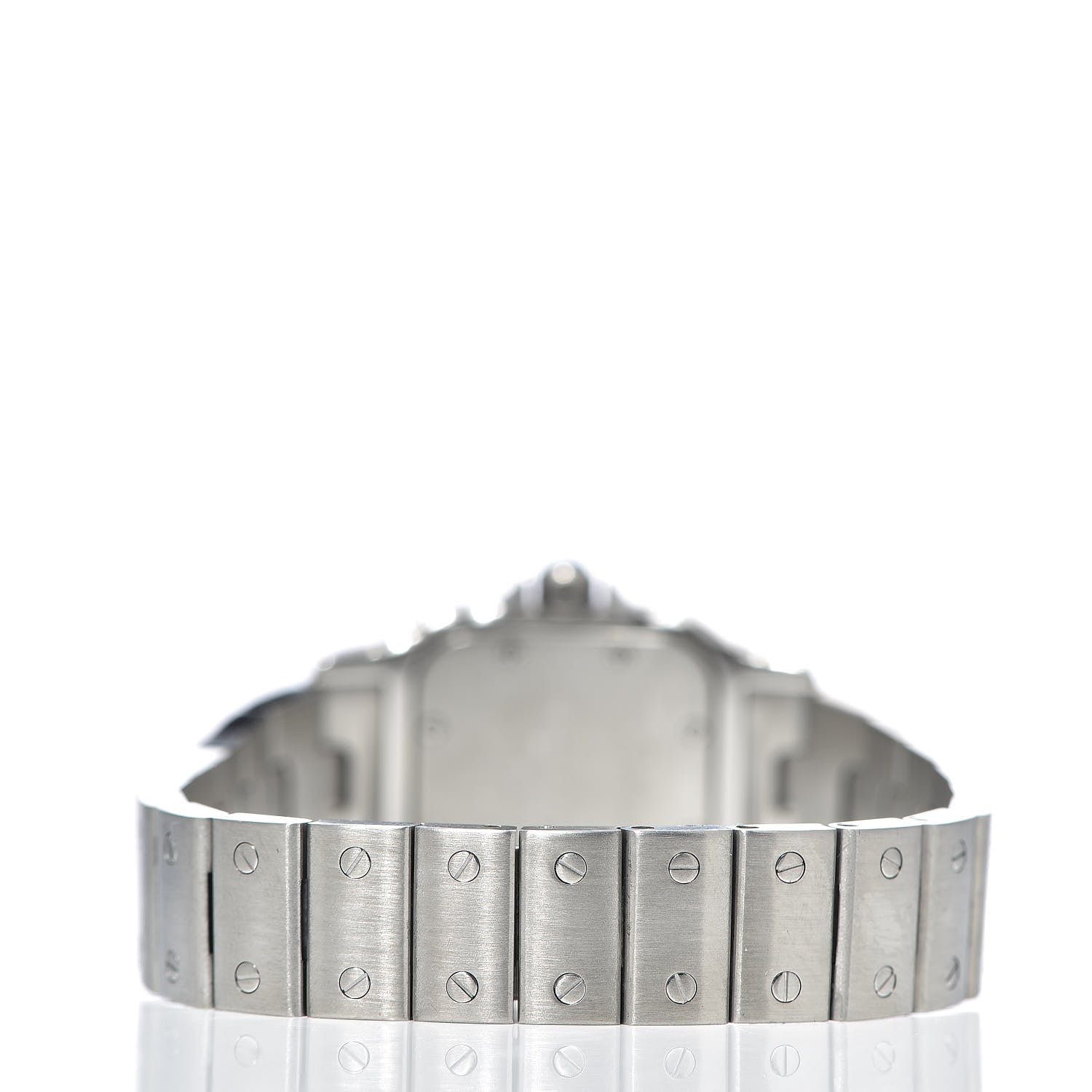 Cartier Stainless Steel 24mm Santos de Galbee Quartz Watch 4 of 9