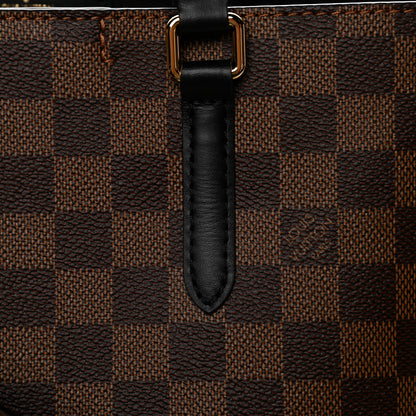 Louis Vuitton Damier Ebene Belmont MM Black 10 of 12