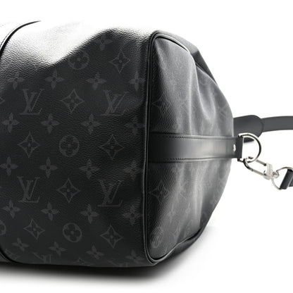 Louis Vuitton Monogram Eclipse Keepall Bandouliere 45 9 of 10
