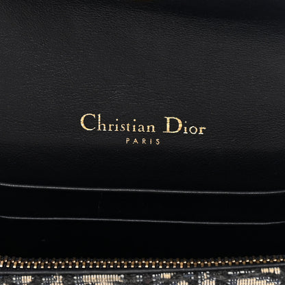 Christian Dior Oblique Saddle Belt Bag Blue 6 of 13
