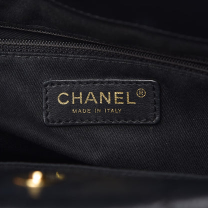 Chanel Caviar Quilted CC Timeless Soft Tote Black 6 of 8