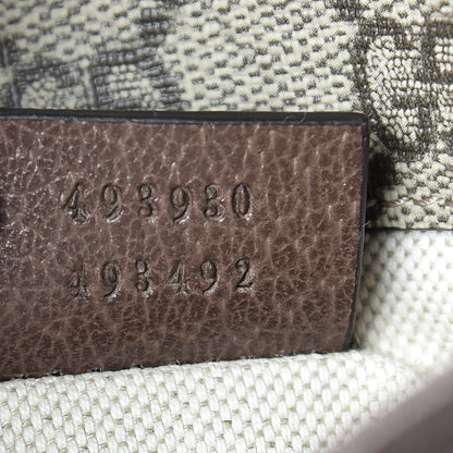 Gucci GG Supreme Monogram Neo Vintage Web Belt Bag Brown 7 of 11
