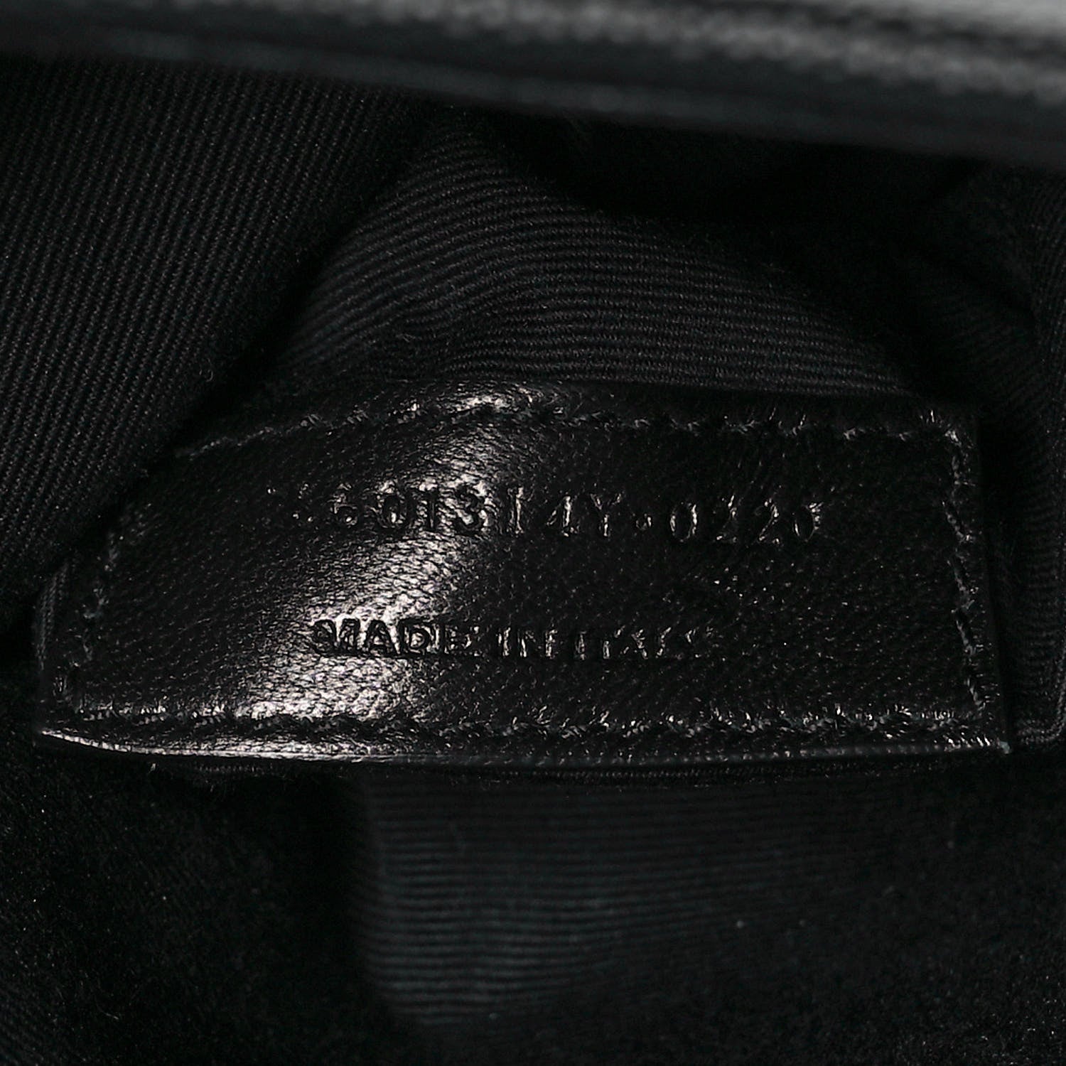 Saint Laurent Grain De Poudre Monogram Toy West Hollywood Fold-Over Bag Black 7 of 10