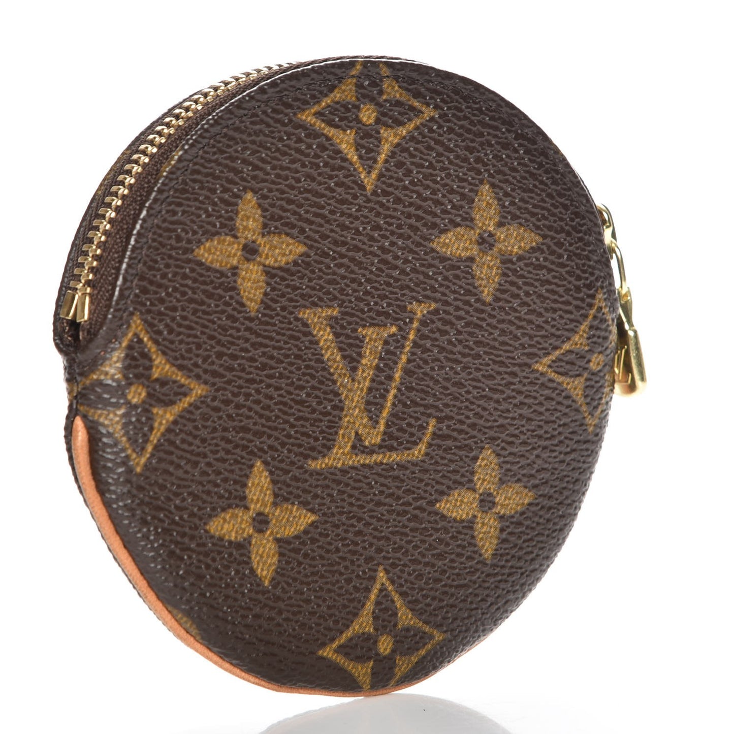 Monogram Round Coin Purse