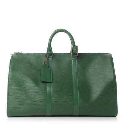 Louis Vuitton Epi Keepall 45 Borneo 1 of 12