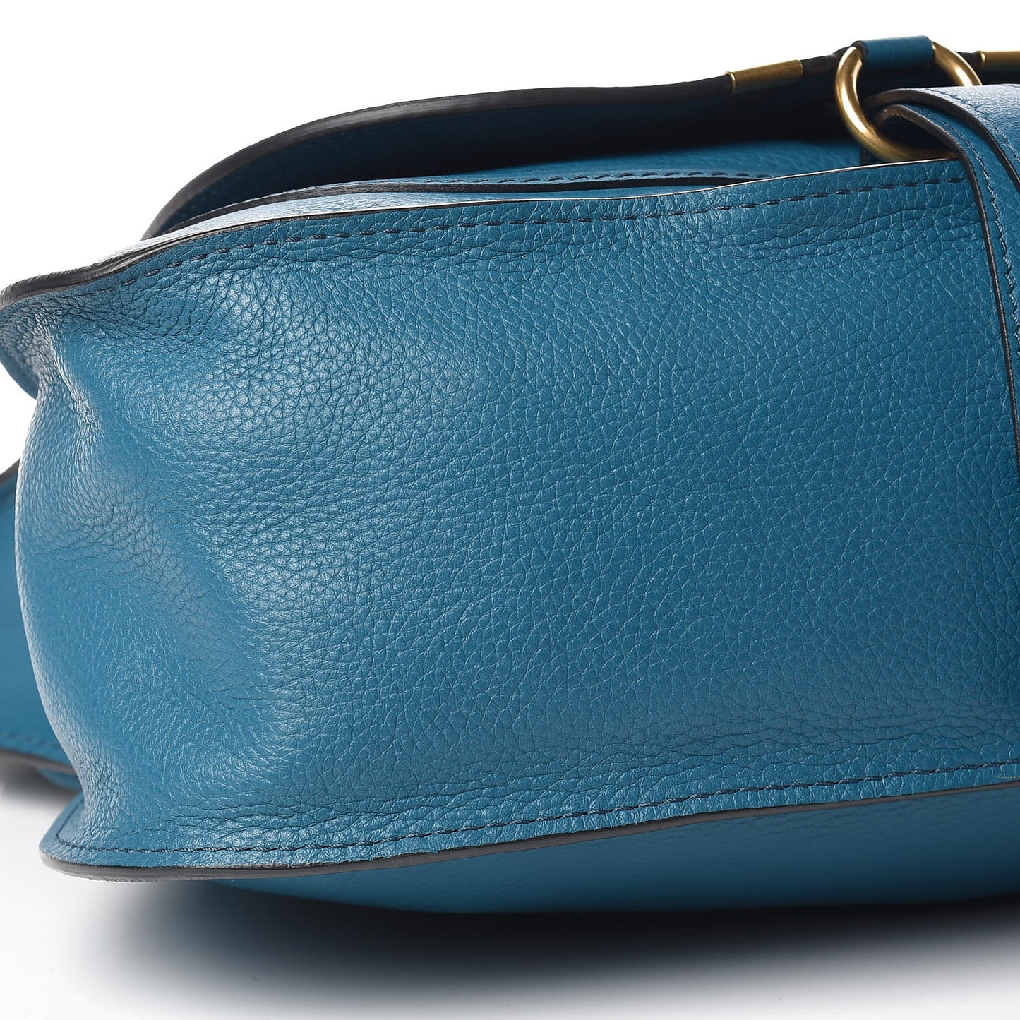 Calfskin Medium Marcie Satchel Laguna Blue