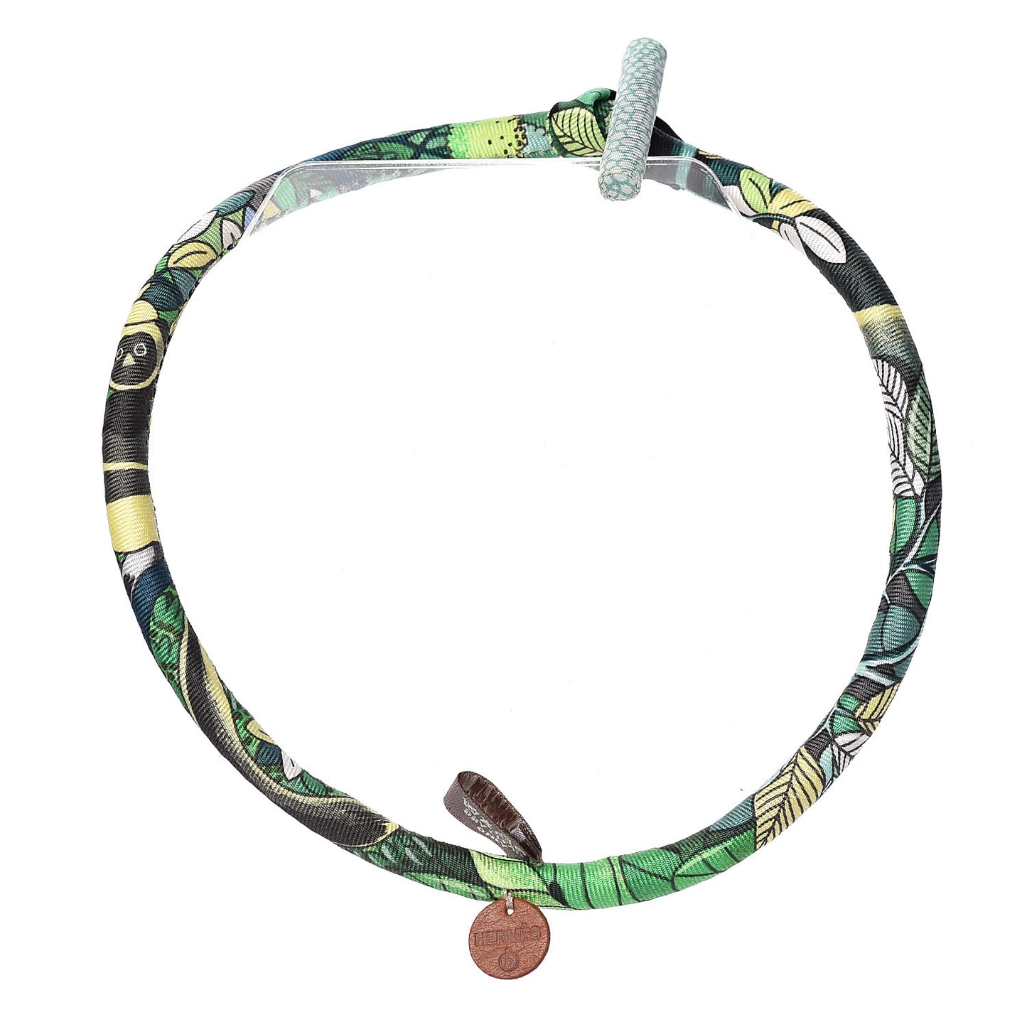 Silk Collier En Soie Petit H Necklace