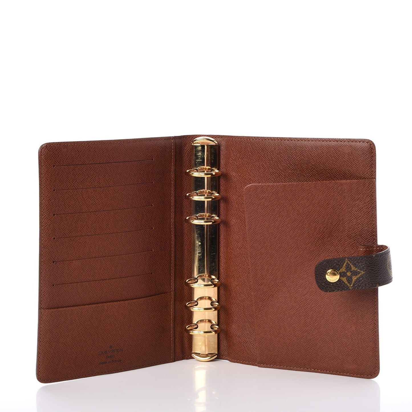 Monogram Medium Ring Agenda Cover