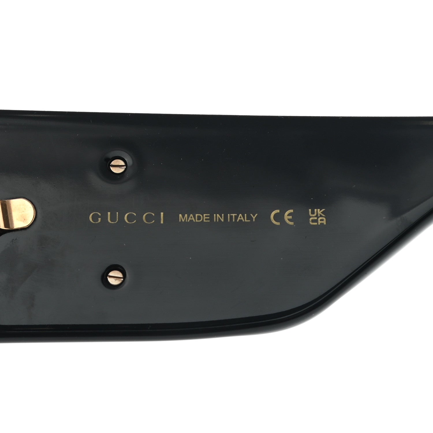 Gucci Acetate Rectangular Sunglasses GG0811S Black 5 of 8