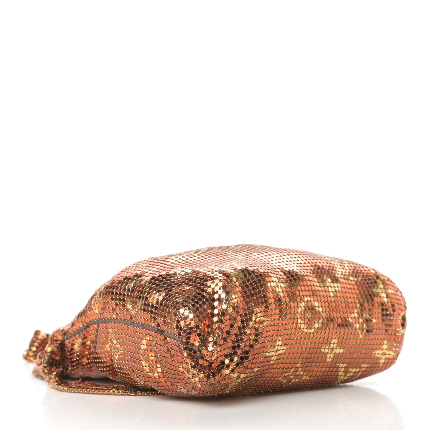 Monogram Mesh Metal Frances Gold
