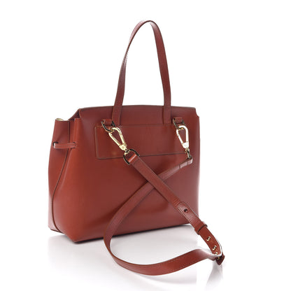Mansur Gavriel Calfskin Mini Lady Bag Brandy Cleo 3 of 14