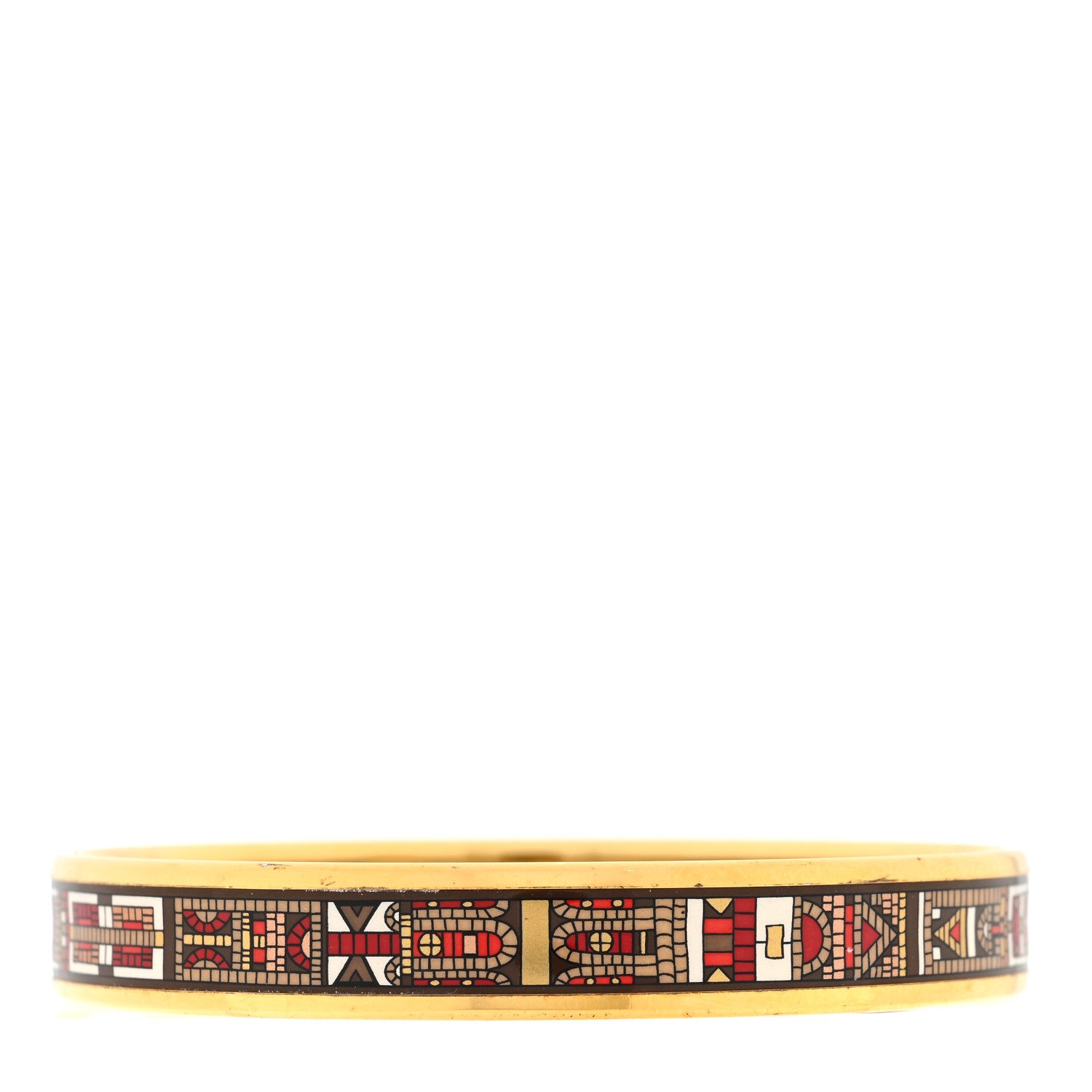 Hermes Enamel Printed Narrow Bracelet 2 of 3