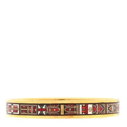 Hermes Enamel Printed Narrow Bracelet 2 of 3
