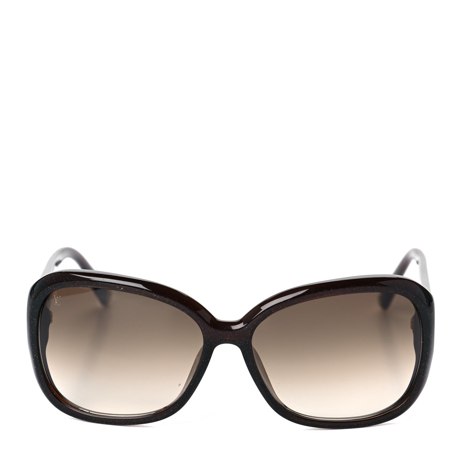 Louis Vuitton Acetate Obsession GM Sunglasses Z0459E Brown Glitter 2 of 8