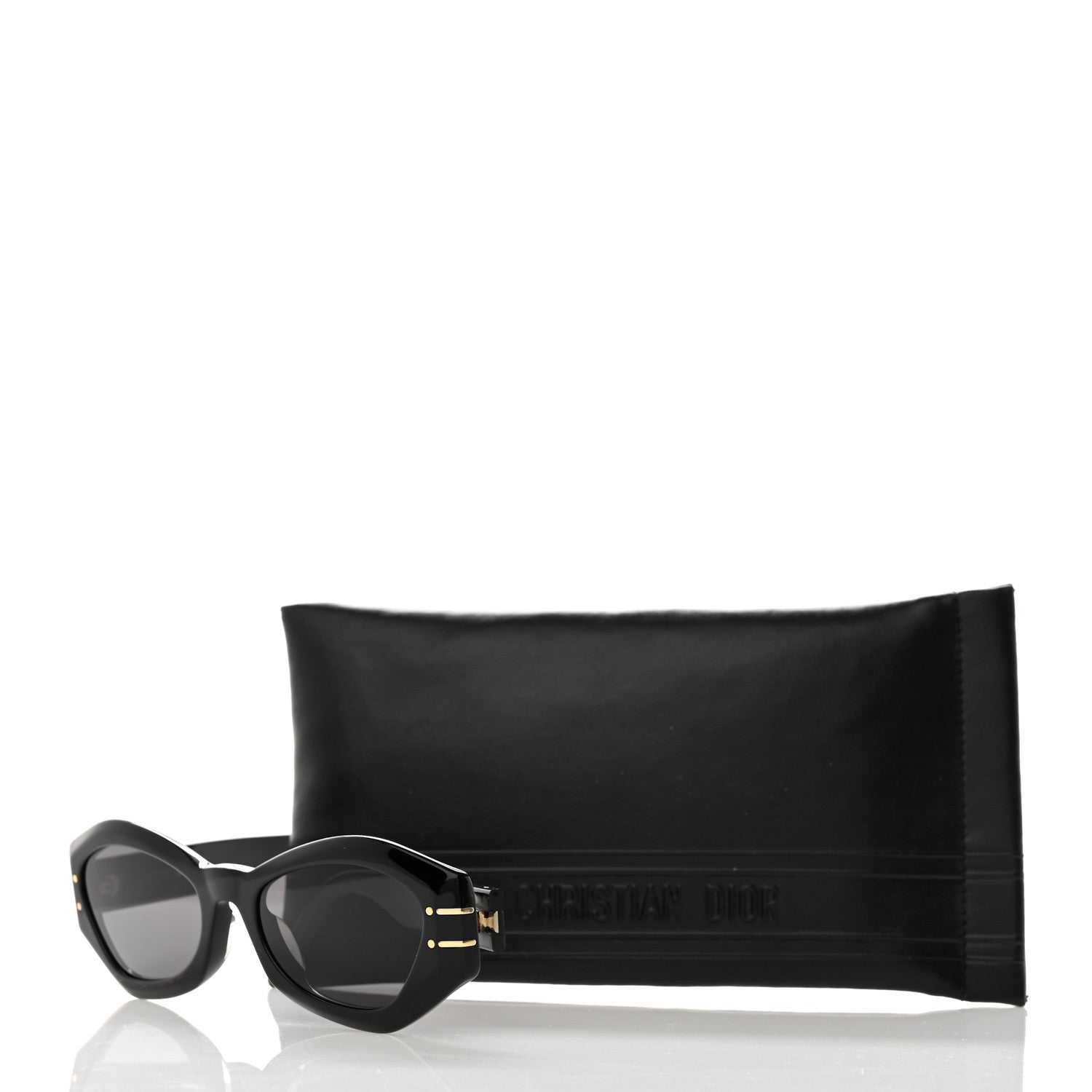 Christian Dior Acetate DiorSignature B1U Butterfly Sunglasses Black 8 of 8
