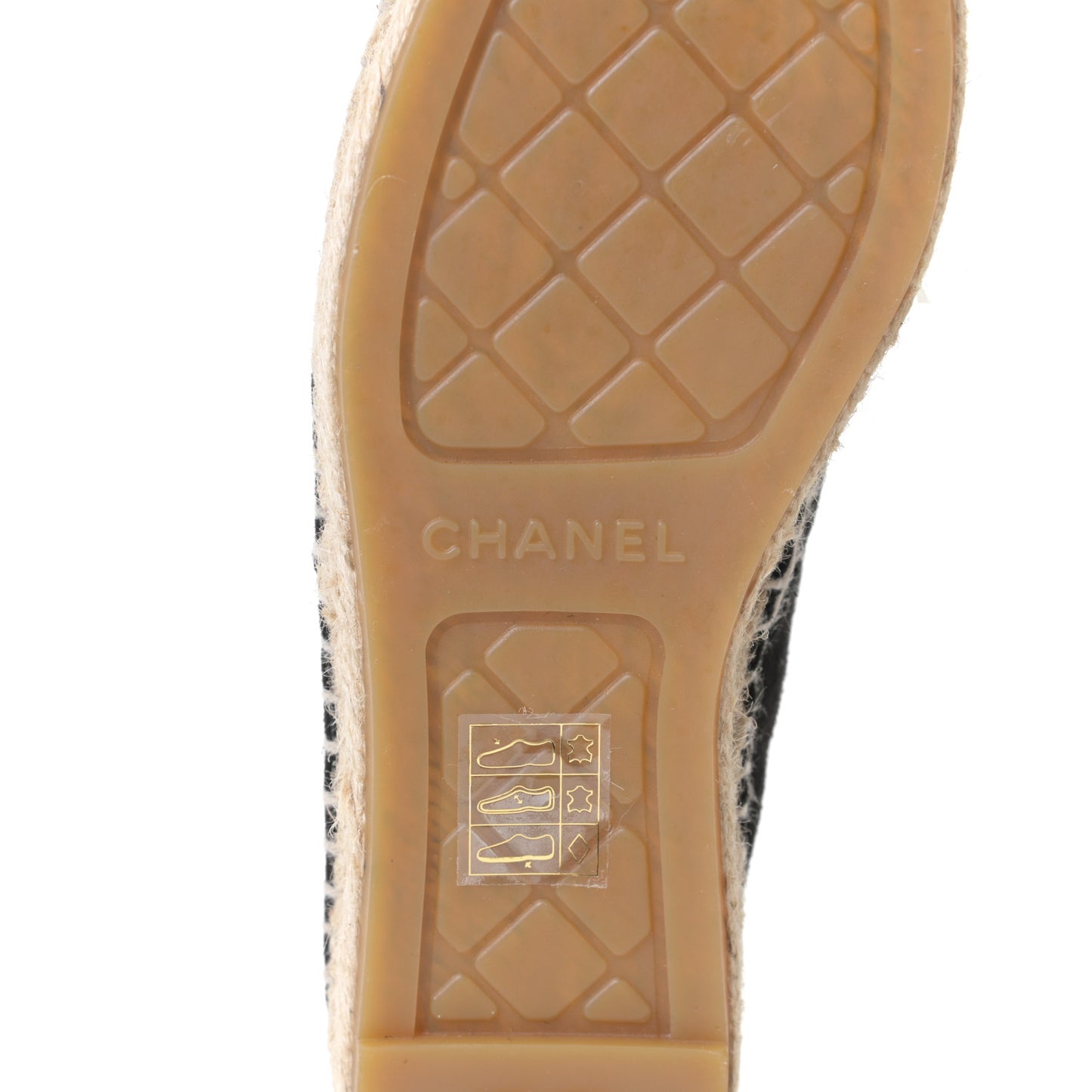 Suede CC Espadrilles 36 Black