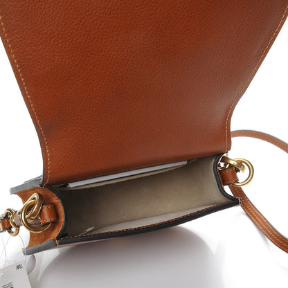 Chloe Calfskin Suede Small Nile Bracelet Bag Caramel 6 of 9