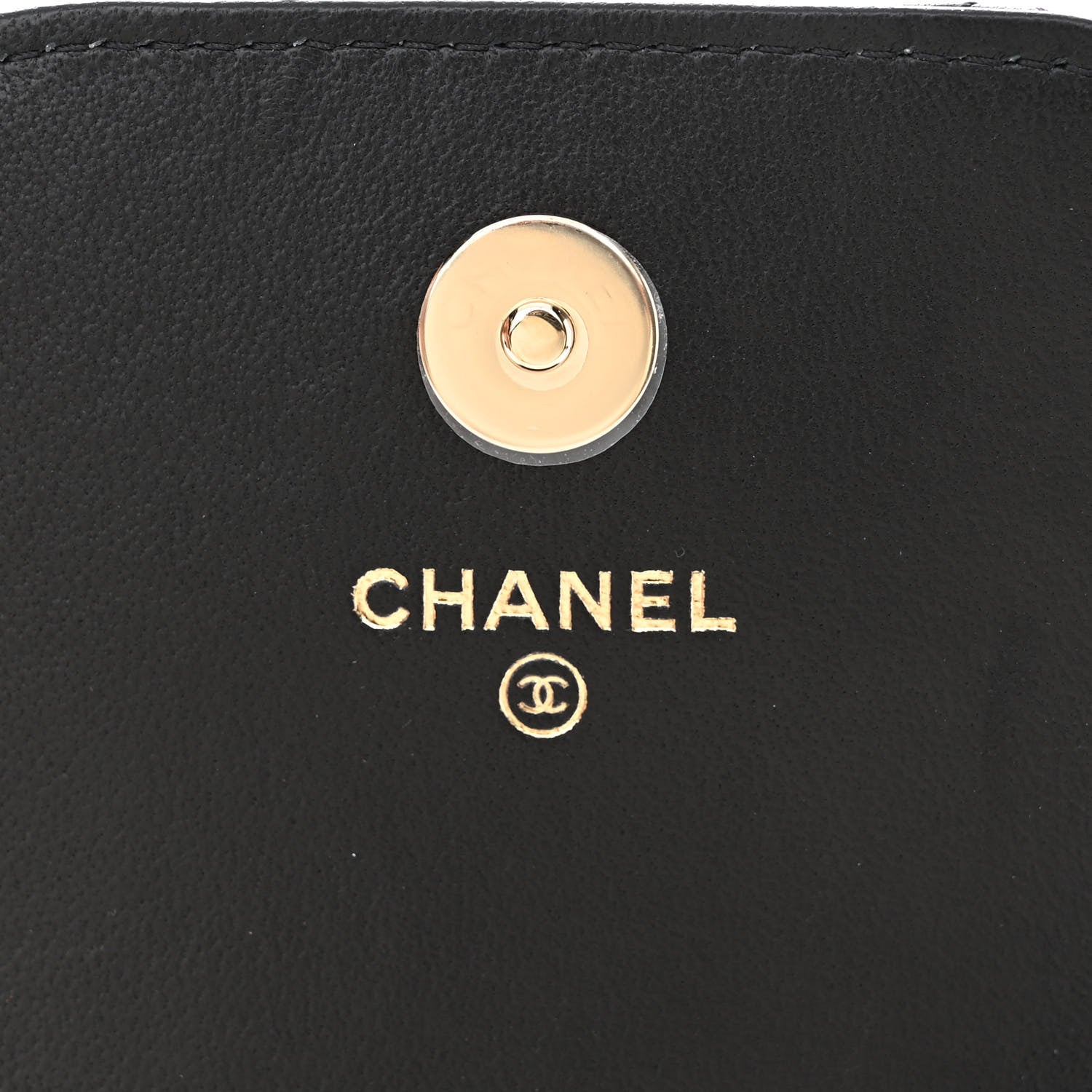 Chanel Calfskin Crochet Embroidered Quilted Mini Clutch with Chain Black 6 of 11