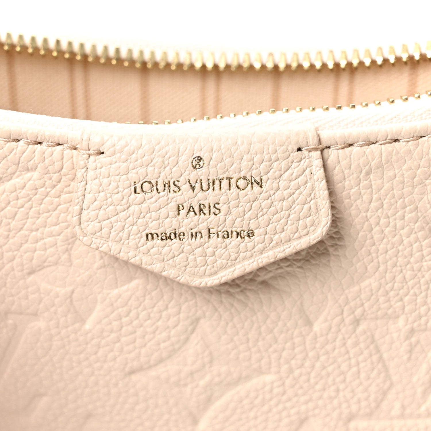 Louis Vuitton Empreinte Easy Pouch On Strap Cream 6 of 9